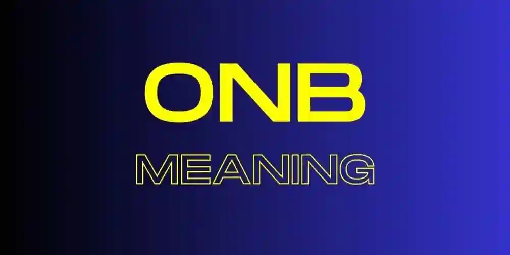 ONB Meaning